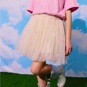 Lola and the Boys Pretty in Bows Tutu NWOT